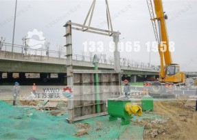 南京机场地区基础设施-大型液压闸门项目